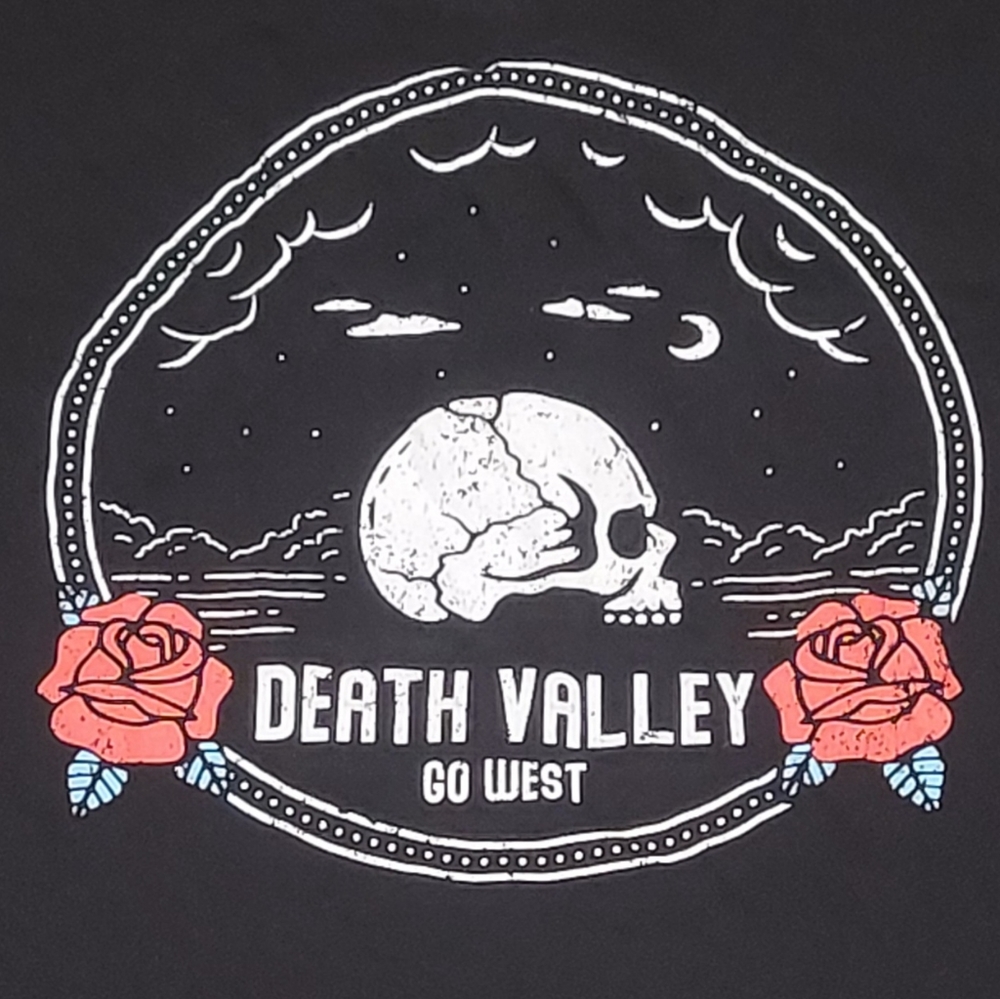 Vibe N XL Crop Top Purposely Holey Distressed Shirt Skull